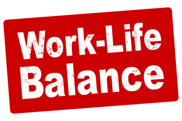 nlsb726 NewLongStampBanner nlsb - text - Work-Life-Balance: Stempel / einfach / rot / Vorlage - 1komma5zu1 - new-version - xxl g8033