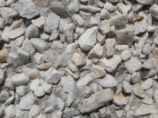 White rock texture. Stone background. White abstract stone background. Concrete wall facing marble stone.