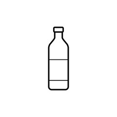 Bottle Of Water Icon Template Vector Design Illustration - Vector