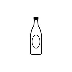 Bottle Of Water Icon Template Vector Design Illustration - Vector