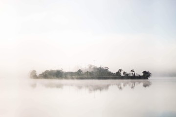 fog over the river