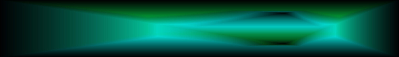 Fototapeta premium Digital Art, panoramic abstract 3D objects with soft lighting, Germany