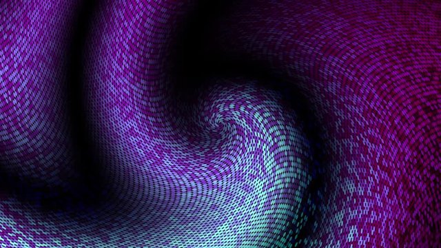 Endless spinning futuristic Spiral. Seamless looping footage. Abstract helix.