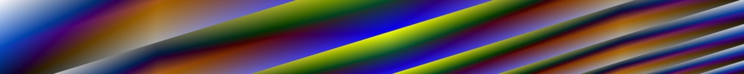 Digital Art, panoramic abstract 3D objects with soft lighting, Germany