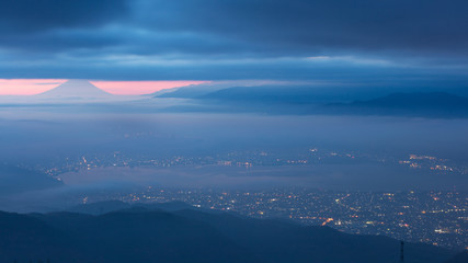 長野県 高ボッチ高原 雲海 