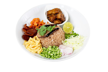 Shrimp paste Fried Rice