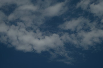 Fototapeta premium cloud sky blue background white nature