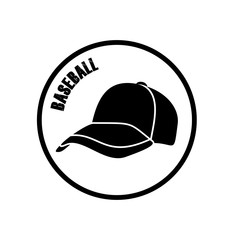 Baseball Cap Icon Vector Illustration - Vector