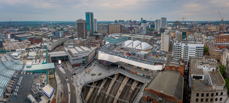 Birmingham view across the city 