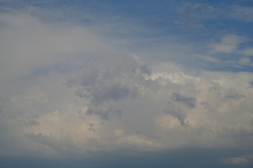 cloud sky blue background white nature