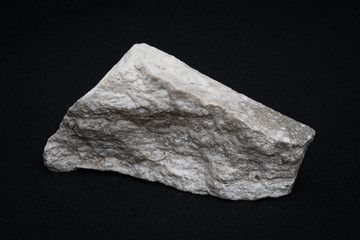 Grey and white anhydrite mineral precious stone