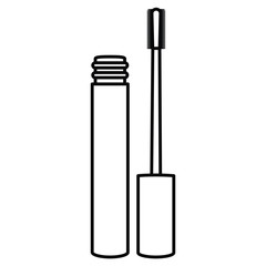 eyelash make up drawing icon
