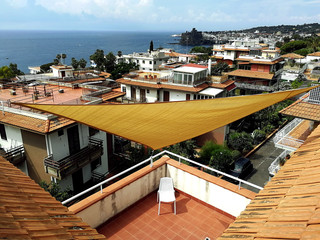 Fototapeta premium mediterrian rooftops, cityscape, travel to Sicily, Italy