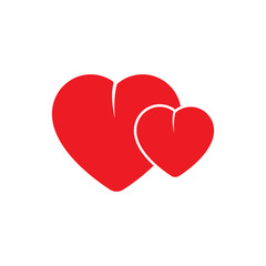 Heart Love Icon Vector Illustration - Vector