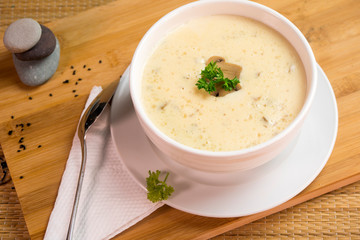 Mushroom soup