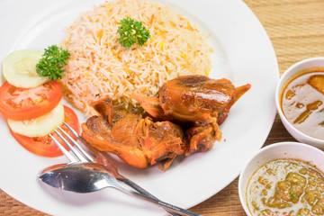 Arabic Mandy Lamb chicken 