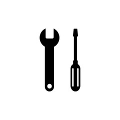 tool service icon template vector illustration - vector