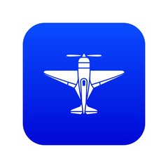 Small plane icon. Simple illustration of small plane vector icon for web