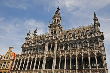 Fototapeta na wymiar Bruxelles, i palazzi della Grand Place