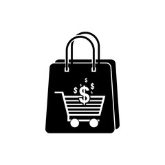 e-commerce icon template vector illustration - vector