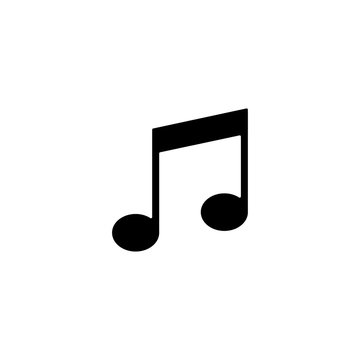 musical notes icon vector illustration