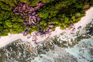 Landschaft Seychellen