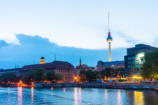 Germany, Berlin, view to television tower