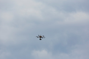 Drone flying in the Bomun Lake area