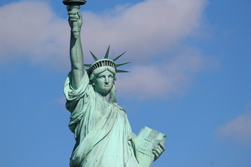 Obraz premium Imponująca statua wolności