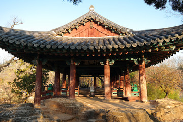 Fototapeta premium Samcheok Jugselu Pavilion of South Korea