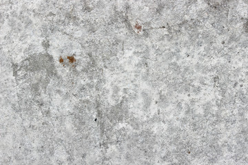 White brick wall, grunge texture background. The texture of the old brick wall is painted white with paint.
