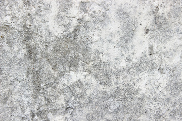 White brick wall, grunge texture background. The texture of the old brick wall is painted white with paint.