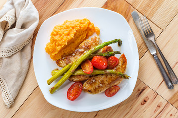 Italian Balsamic Chicken Asparagus