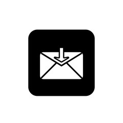 mail symbol icon design template vector illustration