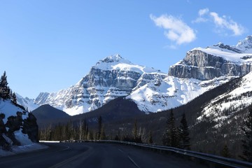 Open Road in Jasper