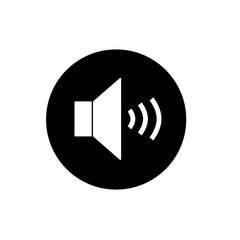 speaker design icon template illustration vector