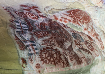 Chumash Painted Cave Pictographs