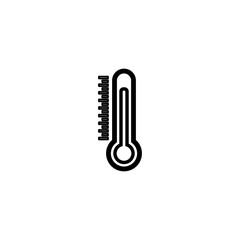 thermometer temperature icon symbol design vector illustration