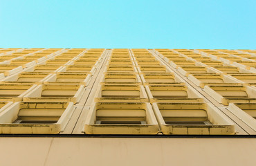 City building view in downtown, Montreal