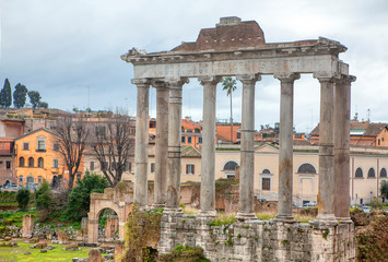 Temple of Saturn of Roman Forum