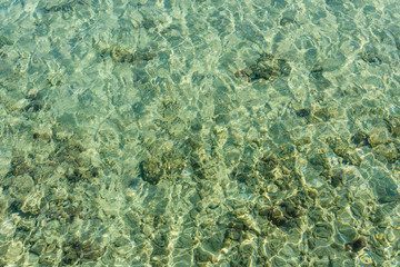 Background of Red sea water surface