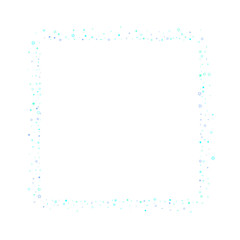 Blue, cyan, turquoise glitter stars confetti