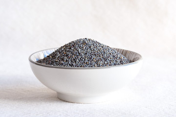 Poppy Seeds in a Bowl