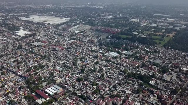 Ciudad edificios casas