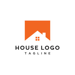 house home roof logo vector icon design