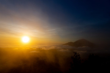 Mount Batur sunrise view, Bali