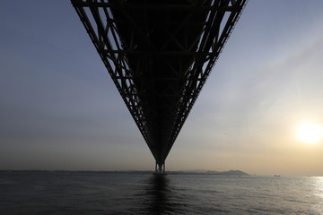 The Akashi Kaikyo Bridge, Hyogo, Japan