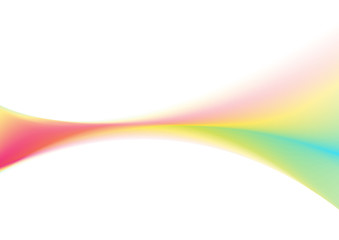 Colorful abstract smooth wavy background