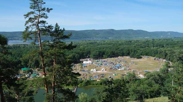 field of the Grushinsky festival of art song