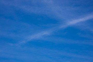 blue sky with white clouds